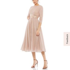 Mac Duggal Rose Gold Dress